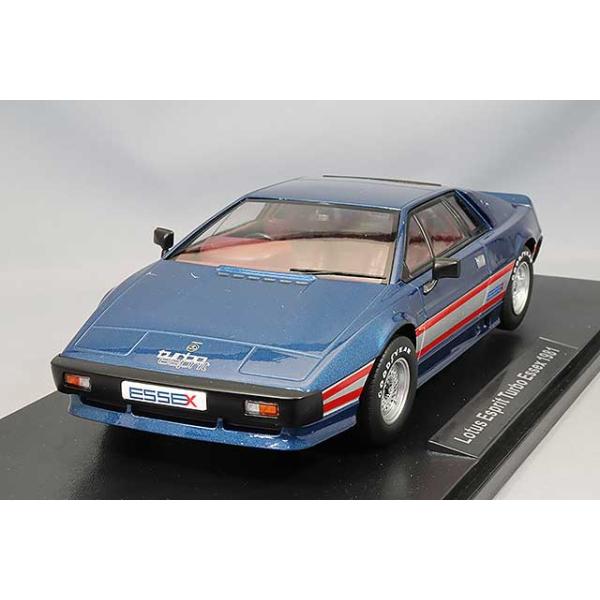 1/18 ロータスエスプリ KKスケール 1/18 ロータス エスプリ ターボ 1981 エセックス ブルー