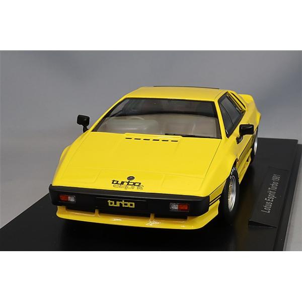KKスケール 1/18 ロータス エスプリ ターボ 1981 イエロー : キッド