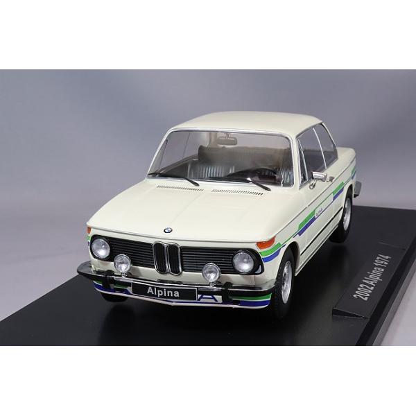 KKスケール 1/18 BMW 2002 アルピナ 1974 ホワイト : キッドボックス