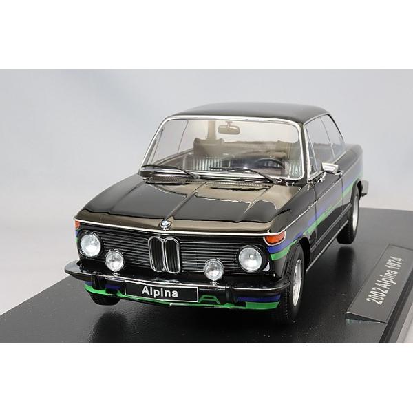 KKスケール 1/18 BMW 2002 アルピナ 1974 ブラック : キッドボックス