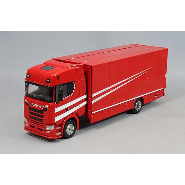 ミニカー/完成品 GCD 1/64 スカニア S 730 左ハンドル レッド : キッド