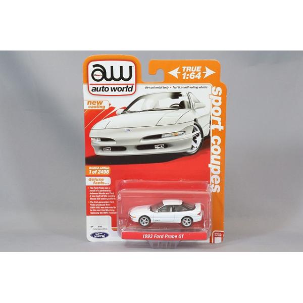 オートワールド 1/64 1993 フォード プローブ GT グロスホワイト