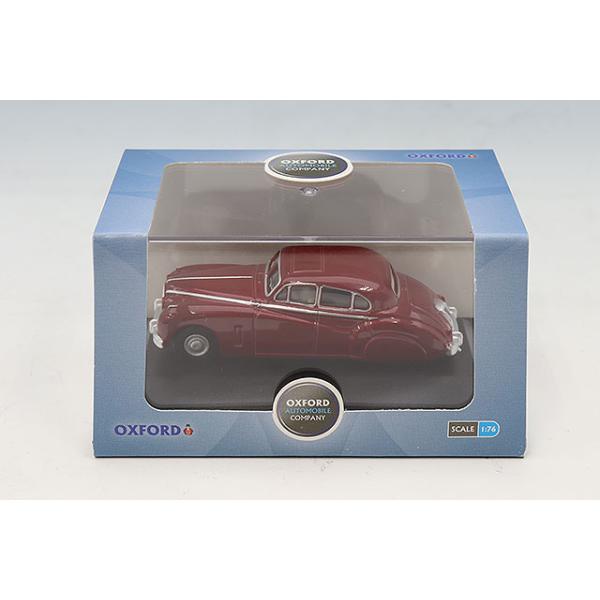 OXFORD 1/76 ジャガー MkVIIM クラレットメタリック クイーンマザー(皇