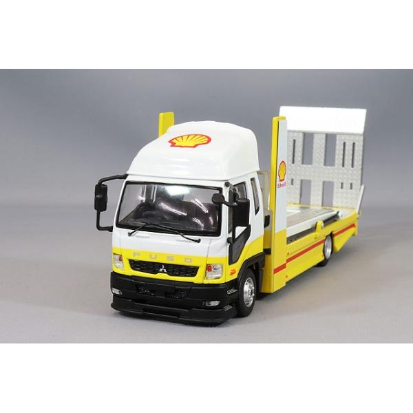 GCD 1/64 三菱 FUSO トラック ダブルデッカートレーラー GCD 1/64 三菱 FUSO トラック ダブルデッカートレーラー