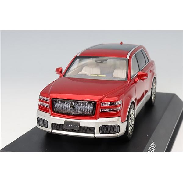 京商 1/43 トヨタ センチュリー 紅蓮(レッド/シルバー)/フロマージュ