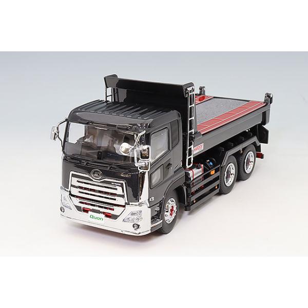 京商 1/43 UDトラックス クオン 極東 ダンプ ブラックメタリック