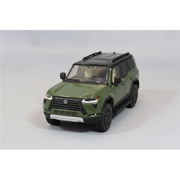 GCD 1/64 レクサス GX550 ダークグリーン : キッドボックス Yahoo!店