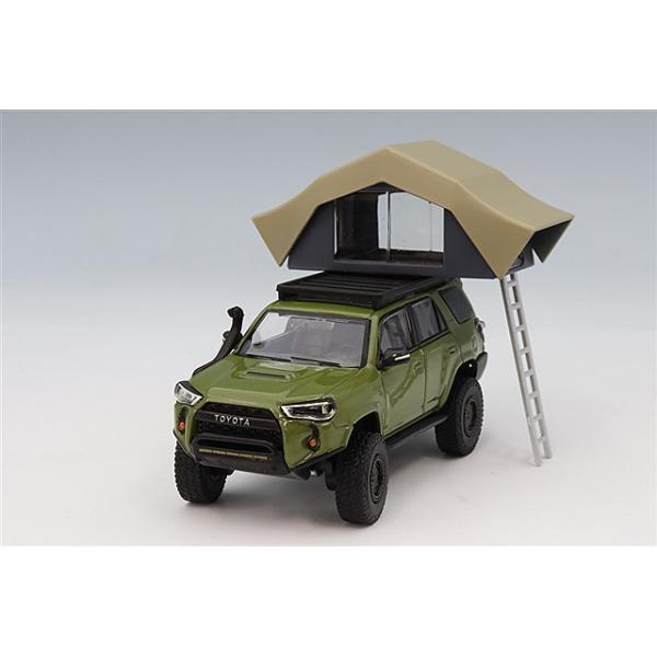 GCD 1/64 トヨタ 4ランナー TRD PRO オーバーランド (LHD) グリーン