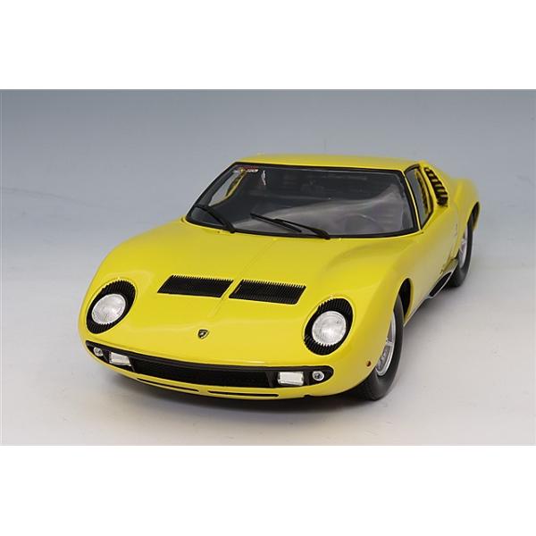 絶版未展示品 京商 ランボルギーニ ミウラ P400 Gold 京商 1/18 ランボルギーニ ミウラ P400 イエロー : キッドボックス