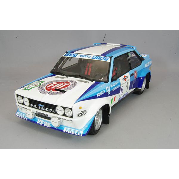 ミニカー/完成品 京商 1/18 フィアット 131 アバルト ラリー 1981