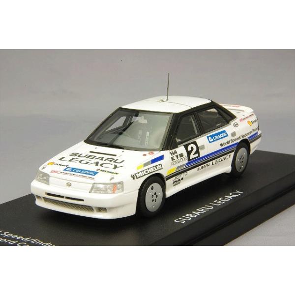 【非売品】【純正】SUBARU レガシィ ミニカーセット1/43スケール ハイストーリー 1/43 スバル レガシー B4 RSK 2001 プレミアムシルバー