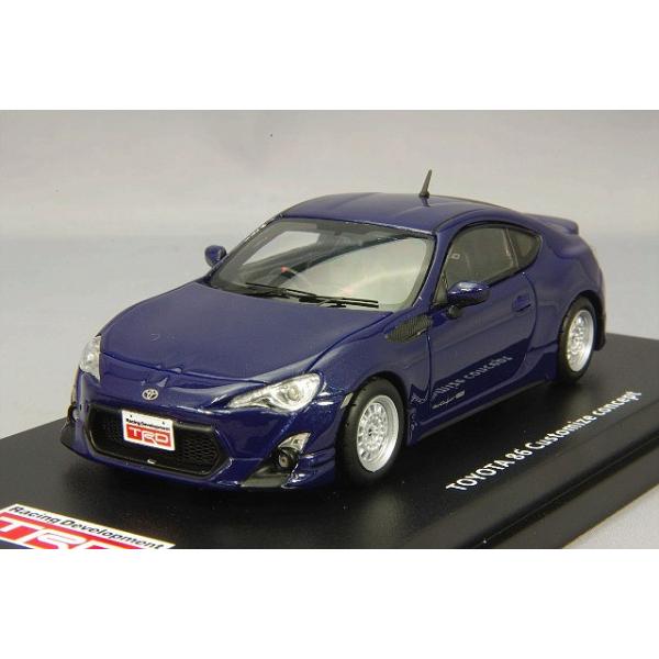ミニカー/完成品 LA-X 1/43 トヨタ 86 TRD カスタマイズコンセプト ギャラクシーブルーシリカ