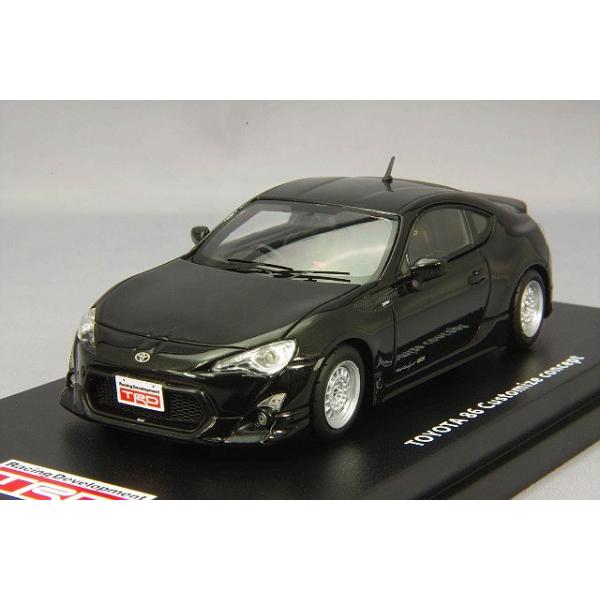 1/43トヨタ86 TRDカスタマイズコンセプト クリスタルブラックシリカ。 ミニカー/完成品 LA-X 1/43 トヨタ 86 TRD カスタマイズコンセプト