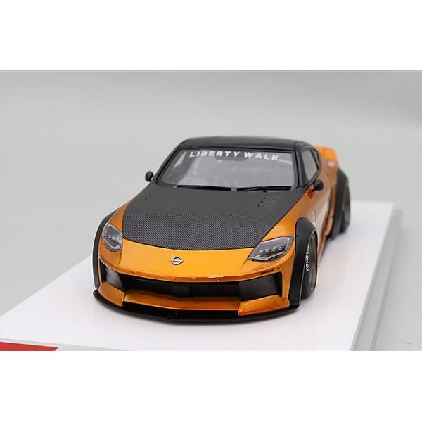 キャンディイエロー　トップフォース　ボディ アイドロン 1/43 LB Nation フェアレディZ RZ34 キャンディ