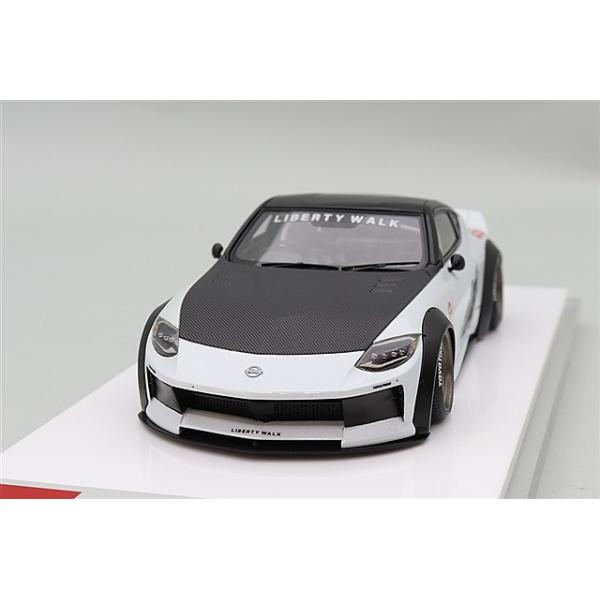 アイドロン 1/43 LB Nation フェアレディZ RZ34 パールホワイト/RS