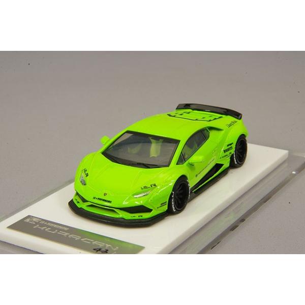 LB-WORKSリバティウォーク LIBERTY ウラカン 1/64 ミニカー 1/64スケール MINI GT「LB-silhouette WORKS ランボルギーニ