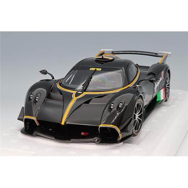 LCDモデル 1/18 パガーニ ウアイラ R ブラックカーボン : キッド