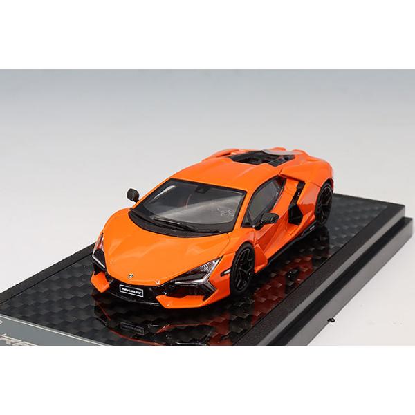 LCDモデル 1/64 ランボルギーニ レヴエルト オレンジ : キッドボックス