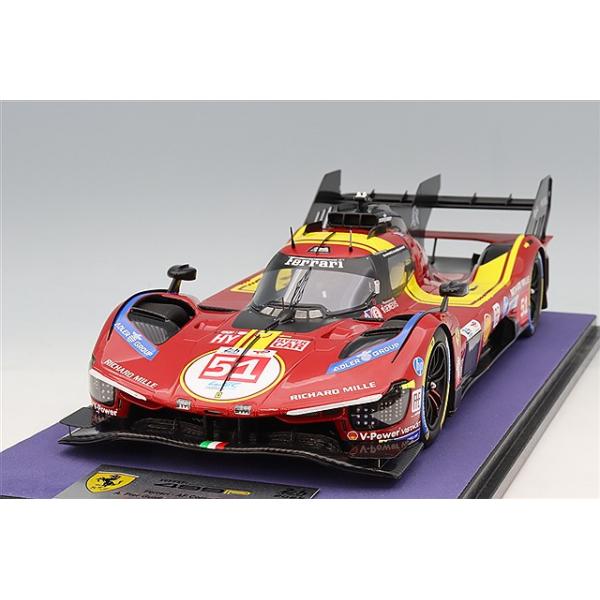 ルックスマート 1/18 フェラーリ 499P AFコルセ 2025 ルマン24H 3位
