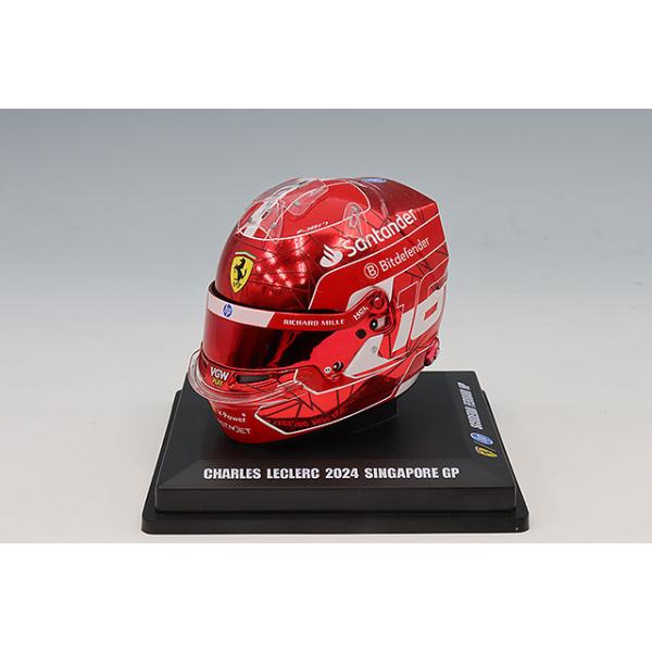ルックスマート 1/5 ヘルメット シャルル・ルクレール 2024 F1