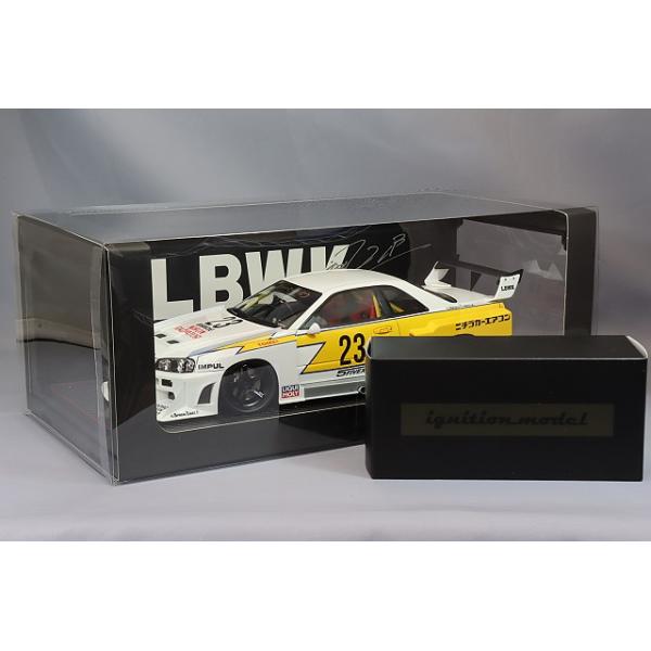 LBプランニングス特注】 イグニッションモデル 1/18 LB-ER34 スーパー