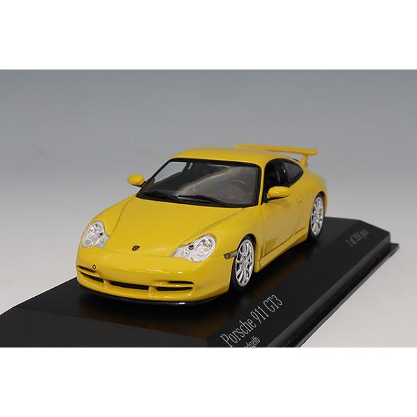 ミニチャンプス 1/43 ポルシェ 911 GT3 2003 イエロー : キッド