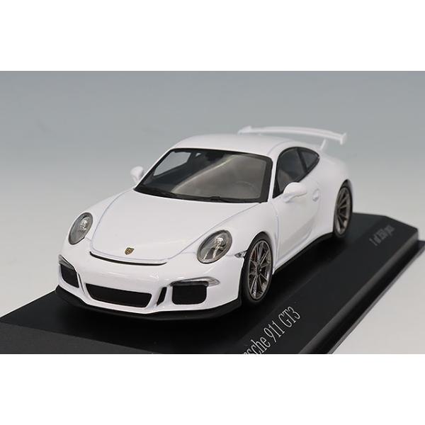 ミニチャンプス　ポルシェ　911 GT3 ホワイト ミニカー　1/43 kidbox_mc410062026