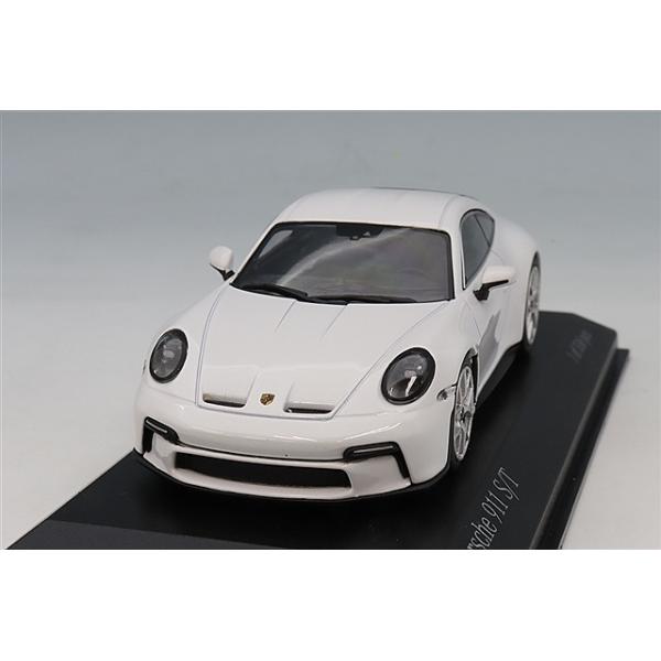 ミニチャンプス 1/43 ポルシェ 911 (992) S/T 2023 ホワイト : キッド
