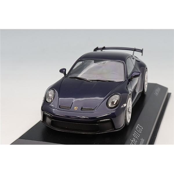 ミニチャンプス 1/43 ポルシェ 911 (992) GT3 2021 ブルーメタリック
