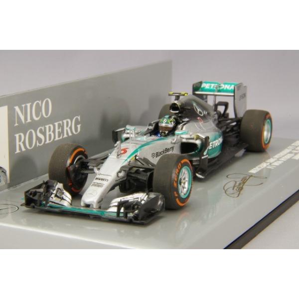 ミニカー/完成品 ミニチャンプス 1/43 メルセデス AMG ペトロナス F1 チーム W06 ハイブリッド 2015 F1 日本GP #6 N.ロズベルグ
