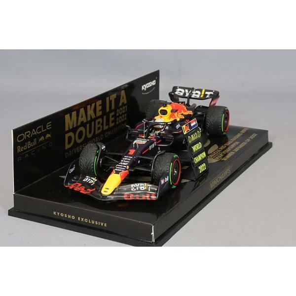 ミニチャンプス 1/43 オラクル レッド ブル レーシング RB18 2022 日本GP ウィナー #1 M.フェルスタッペン ピットボード付き