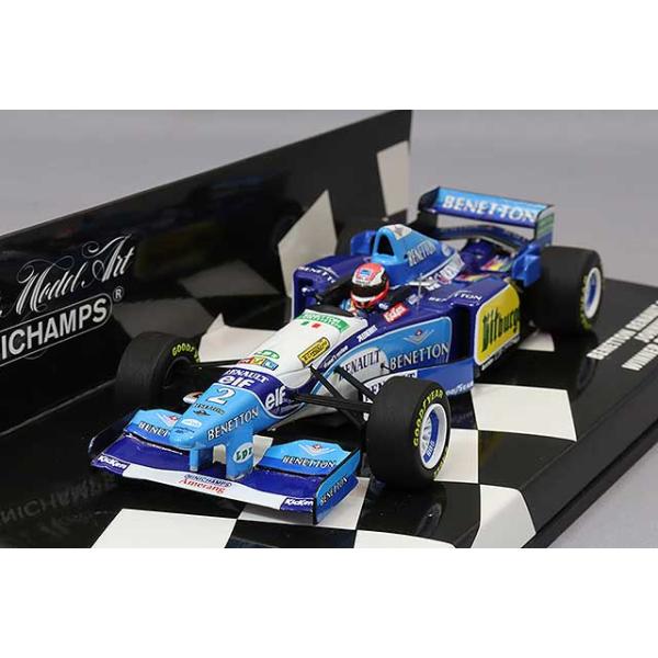 ミニチャンプス 1/43 ベネトン ルノー B195 F1 1995 イギリスGP