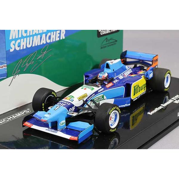 ミニチャンプス 1/43 ベネトン ルノー B195 F1 1995 モナコGP