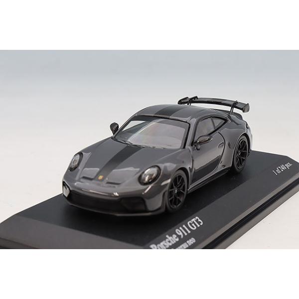 ミニチャンプス 1/64 ポルシェ 911 (992.2) GT3 2025 グレー/ヴァイ