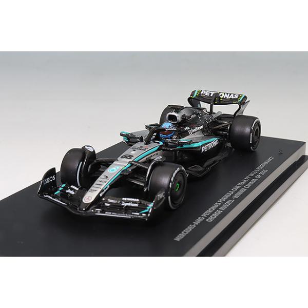 ミニチャンプス 1/64 メルセデス AMG ペトロナス F1チーム W16 E パフォーマンス F1 2025 カナダGP ウィナー #63 G.ラッセル
