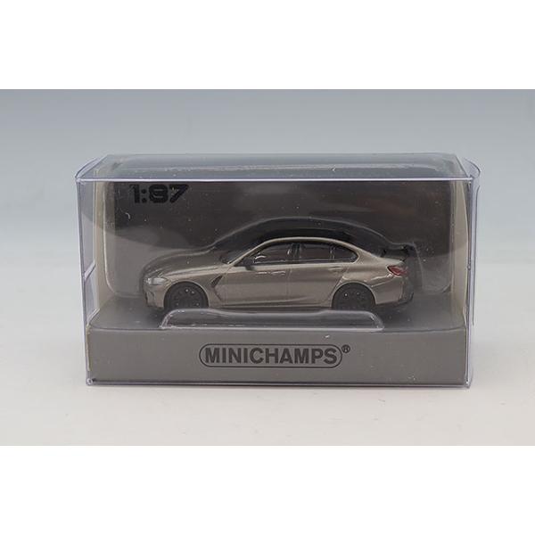 ミニチャンプス 1/87 BMW M3 2020 グレーメタリック : キッドボックス