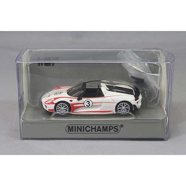 ミニチャンプス 1/87 ポルシェ 918 スパイダー ザルツブルク