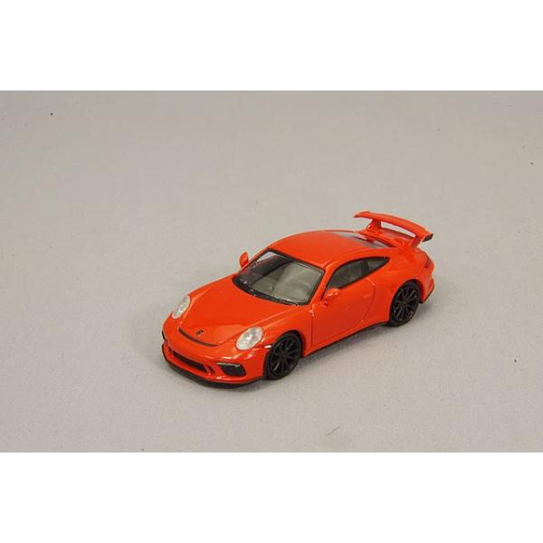 ミニカー/完成品 ミニチャンプス 1/87 ポルシェ 911 GT3 2017 オレンジ