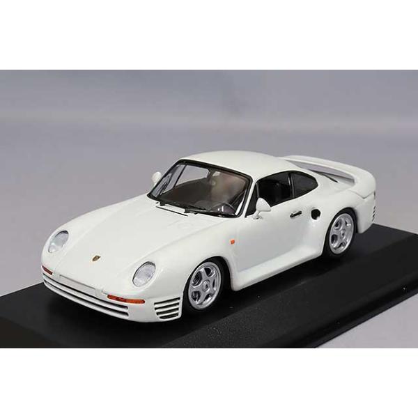 ミニカー/完成品 マキシチャンプス 1/43 ポルシェ 959 1987 ホワイト