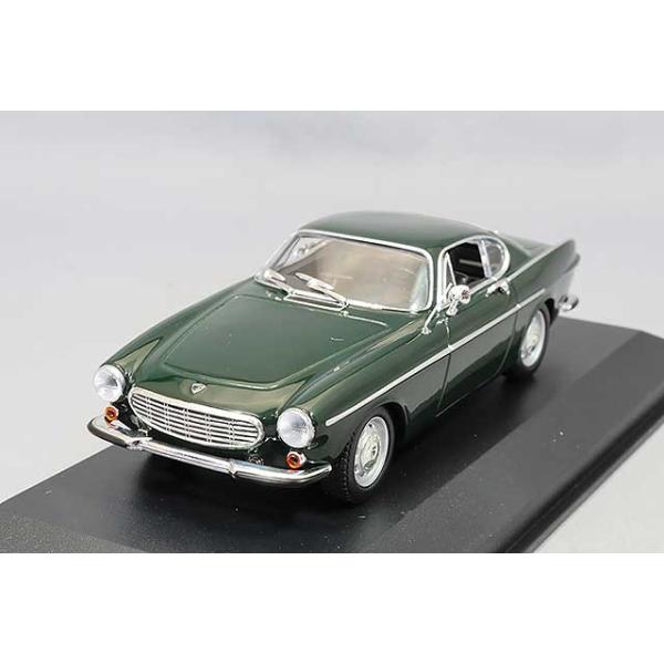 マキシチャンプス 1/43 ボルボ P1800S クーペ 1969 グリーン