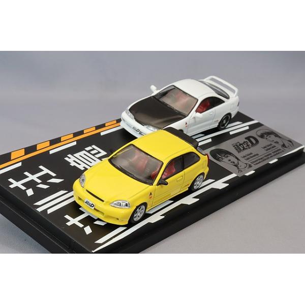 モデラーズ 1/64 頭文字D セットVol.9 ホンダ シビック (EK9) 二宮大輝