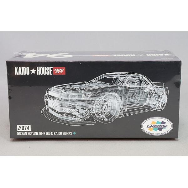 KAIDO HOUSE x TSM ミニGT 1/64 日産 スカイライン GT-R R34 Kaido