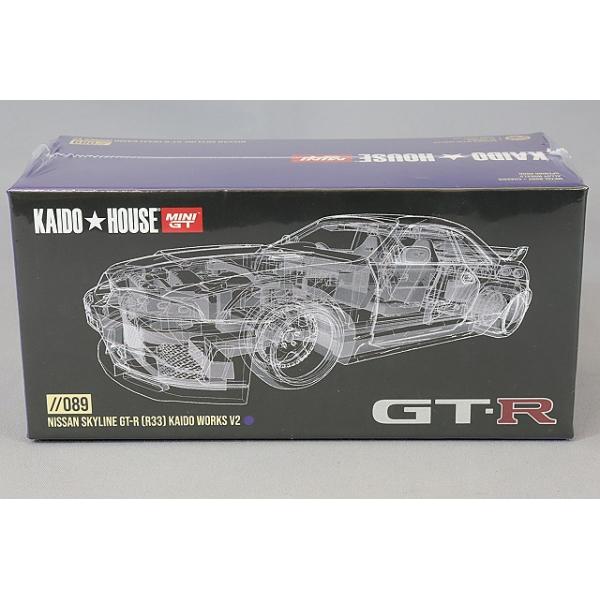 KAIDO HOUSE x TSM ミニGT 1/64 日産 スカイライン GT-R R33