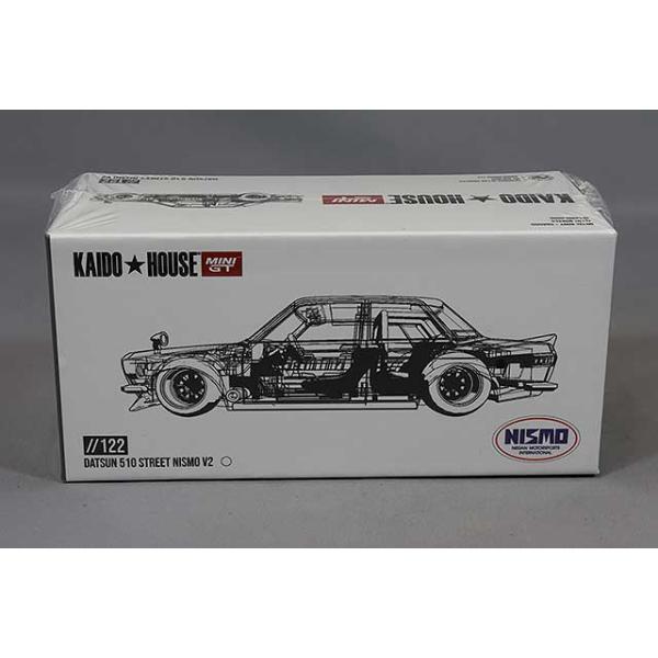 MiniGT 街道ハウス ダットサン 510 ストリート / ニスモ KAIDO HOUSE x TSM ミニGT 1/64 ダットサン ストリート 510