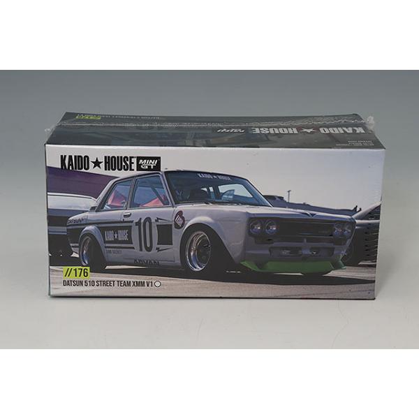 KAIDO HOUSE x TSM ミニGT 1/64 ダットサン 510 ストリート Team XMM