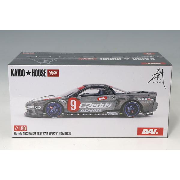 KAIDO HOUSE x TSM ミニGT 1/64 ホンダ NSX Kaido テストカー Spec V1