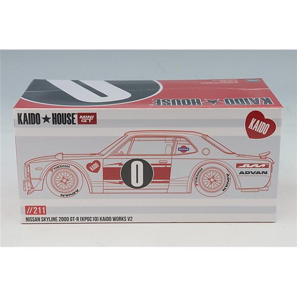 KAIDO HOUSE x TSM ミニGT 1/64 日産 スカイライン 2000GT-R (KPGC10