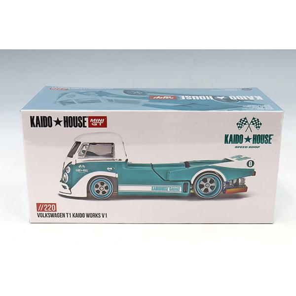 KAIDO HOUSE x TSM ミニGT 1/64 フォルクスワーゲン T1 KAIDO WORKS V1 左ハンドル