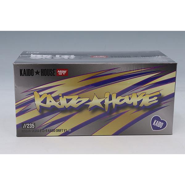 KAIDO HOUSE x TSM ミニGT 1/64 日産 シルビア S13-R DRIFT V1(右