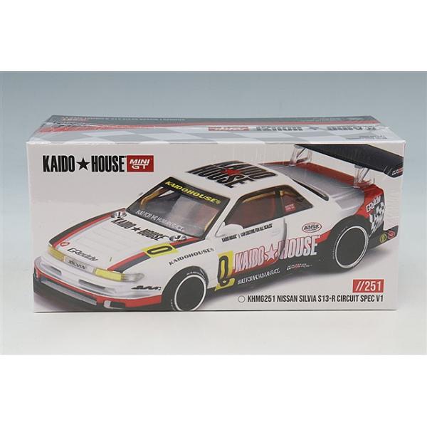 KAIDO HOUSE x TSM ミニGT 1/64 日産 シルビア S13-R Circuit Spec V1